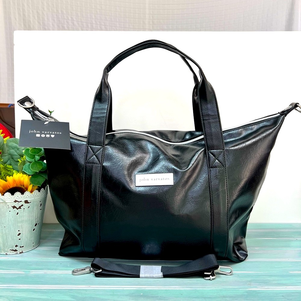 John Varvatos Large Weekender Tote NEW